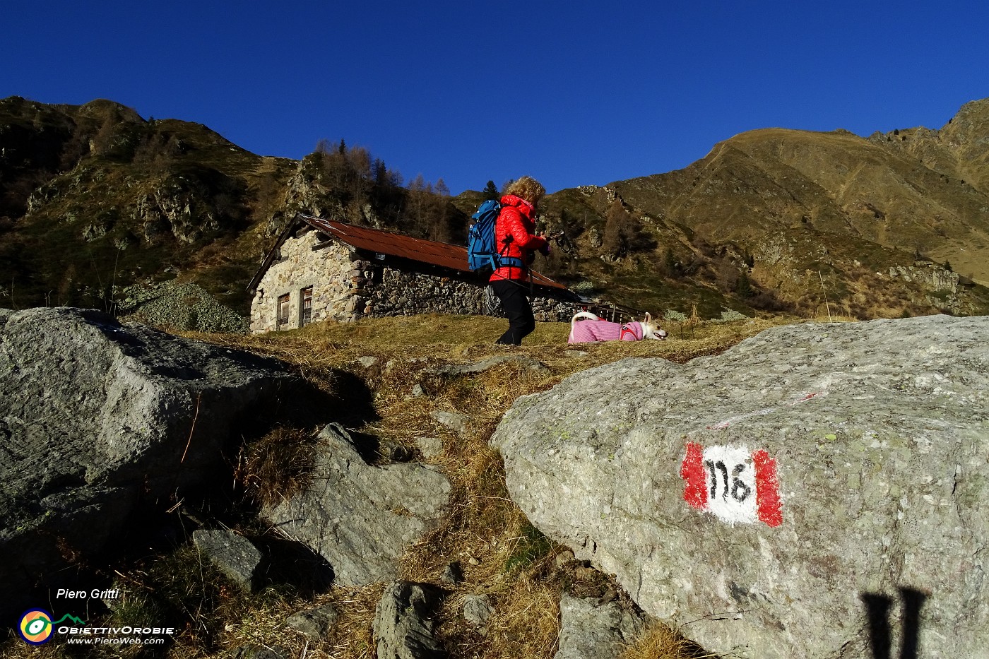 07 Si parte dalla Baita del Camoscio (1750 m) sul 116.JPG